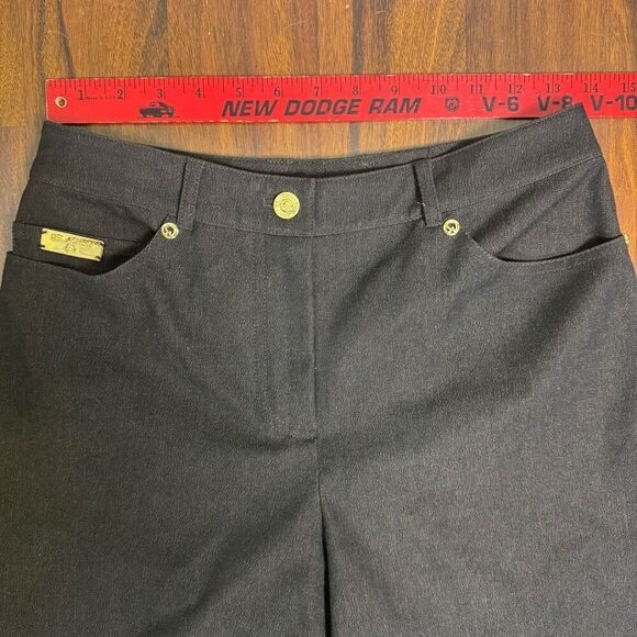 St. John‎ Collection by Marie Gray Women’s Brown Trouser Size 4 Y2K Vintage - Picture 8 of 11